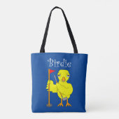 Birdie Golfer Chick Tasche (Rückseite)