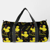 Birdie Golfing Chick Duffle Bag (Rückseite)