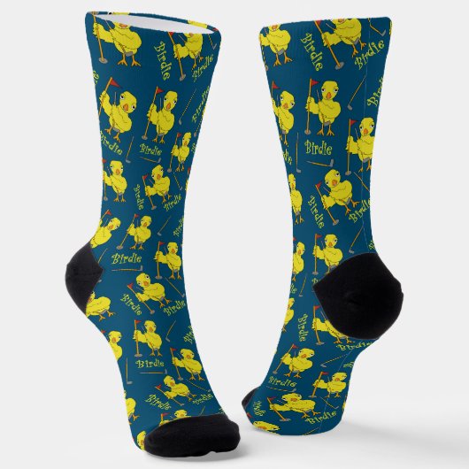 Birdie Golfing Chick Tank Socken (Gewinkelt)