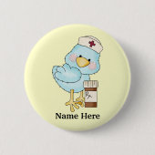 Birdie Nurse Button (Vorderseite)