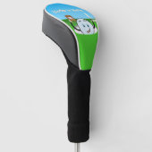 Birdie oder Better Golf Ball feiern Hole in One Headcover (angewinkelt)