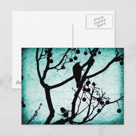 Birdie Postkarte (Vorne/Hinten)