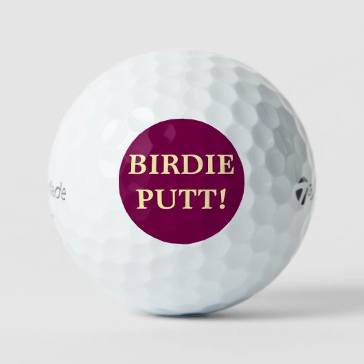 Birdie Putt Golfball (Vorderseite)