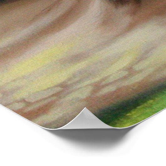 Birdie Putt Poster (Ecke)