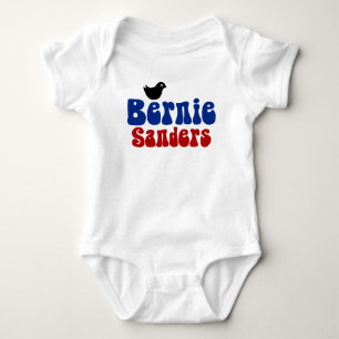 Birdie Sanders 2016 Retro Bernie Baby Strampler