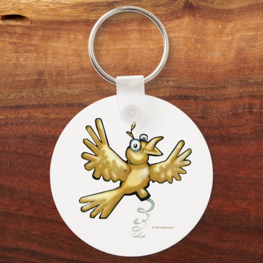 Birdie Schlüsselanhänger (Vorderseite)