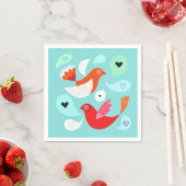 Birdie Serviette (Beispiel)