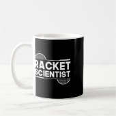 Birdie Shuttle Racket Scientist Badminton Kaffeetasse (Links)