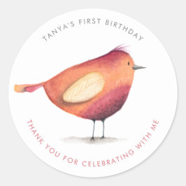 Birdie Sticker