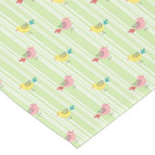 BIRDIE STRIPE Table Runner Großer Tischläufer (Ecke)