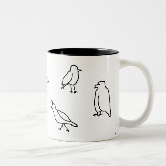 Birdie-Tasse Zweifarbige Tasse