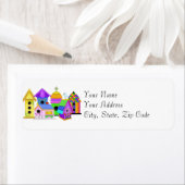 Birdie Village Address Labels (Insitu)