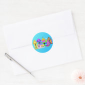 Birdie Village Round Stickers (Umschlag)