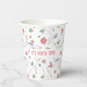 Birdie White Paper Cups für ein schönes Party Pappbecher (Links)