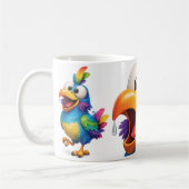 BirdieBird Blau Kaffeetasse (Links)