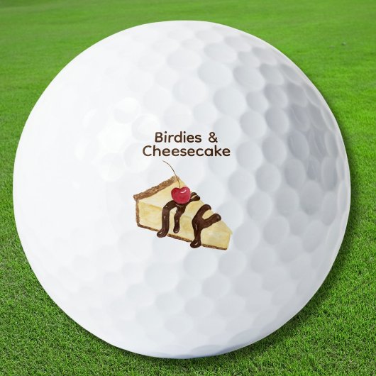 Birdies & Cheesecake mit Cherry Golfball
