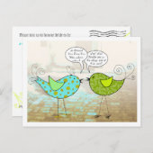 Birdies Duwer Einladung (Vorne/Hinten)