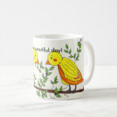 Birdies in den Baumkronen Kaffeetasse (VorderseiteRechts)