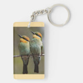 Birdies sieht so aus schlüsselanhänger (Rückseite)