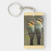 Birdies sieht so aus schlüsselanhänger (Vorderseite)