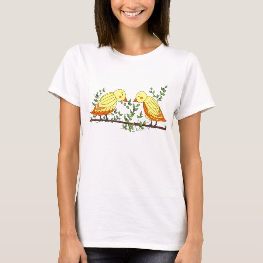 Birdies Up in Tree T-Shirt (Vorderseite)