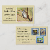 BirdingCollectibles Visitenkarte (Vorne/Hinten)