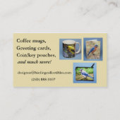 BirdingCollectibles Visitenkarte (Rückseite)