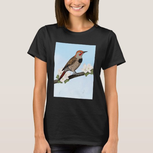 Birdlover Birdwatcher T-Shirt (Vorderseite)