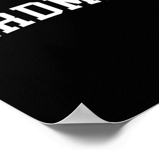 Birdman poster (Ecke)