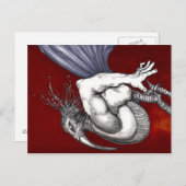 Birdman Postkarte (Vorne/Hinten)