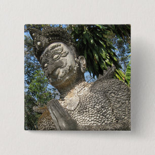Birdman Wai ... Nong Khai, Isaan, Thailand Button