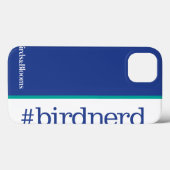 #birdnerd Case-Mate iPhone hülle (Rückseite (Horizontal))