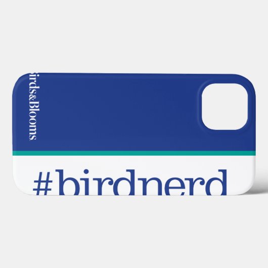 #birdnerd Case-Mate iPhone hülle (Rückseite (Horizontal))