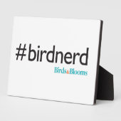 #BirdNerd Fotoplatte (Seite)