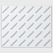 #birdnerd geschenkpapier (Flach)