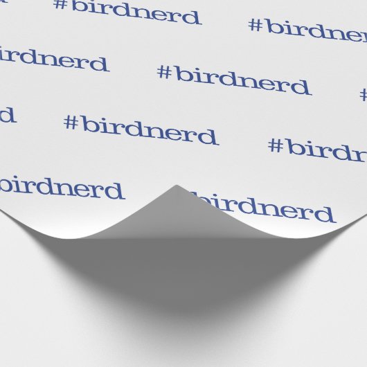 #birdnerd geschenkpapier (Ecke)
