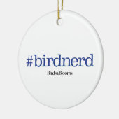 #birdnerd keramikornament (Links)