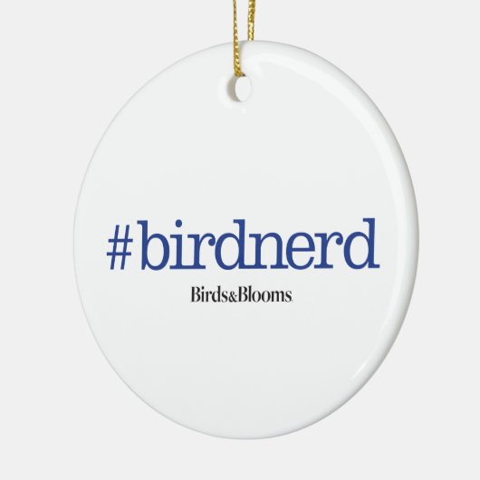 #birdnerd keramikornament (Links)