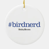 #birdnerd keramikornament (Hinten)