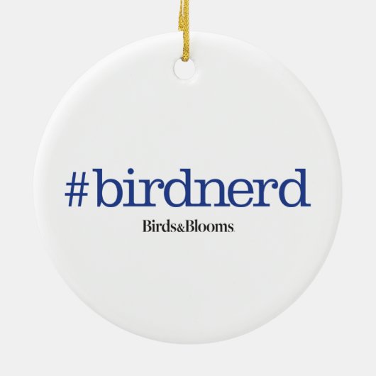 #birdnerd keramikornament (Hinten)