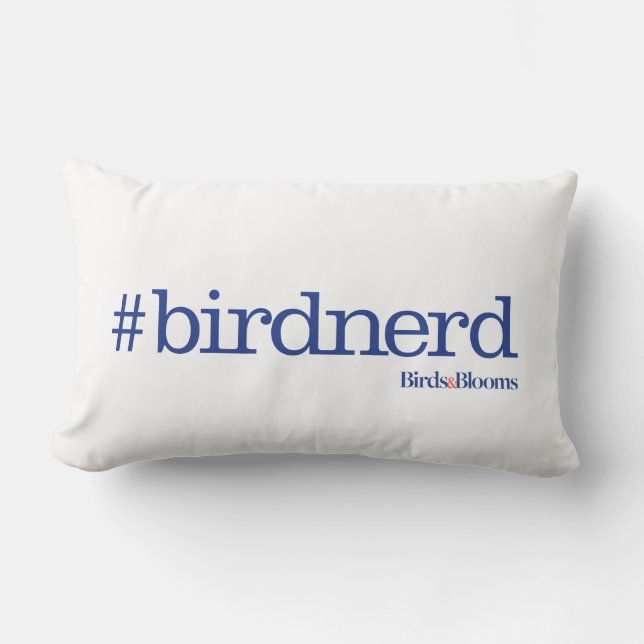 #birdnerd lendenkissen (Vorderseite)
