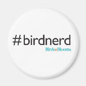 #BirdNerd Magnet (Vorne)
