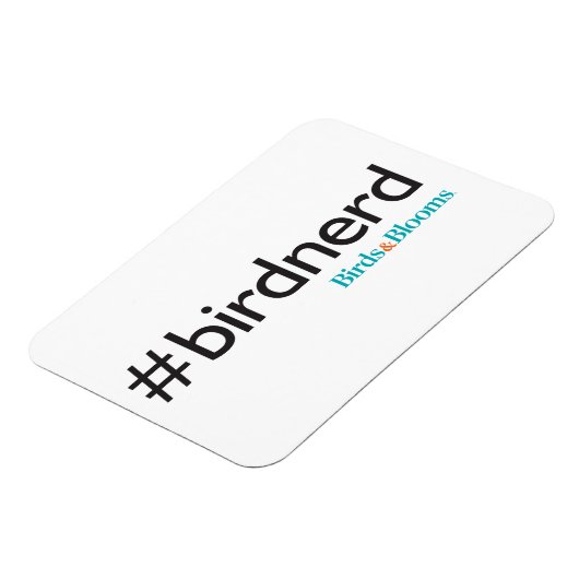 #BirdNerd Magnet (Linke Seite)