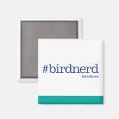 #birdnerd magnet (Vorderseite/Rückseite)