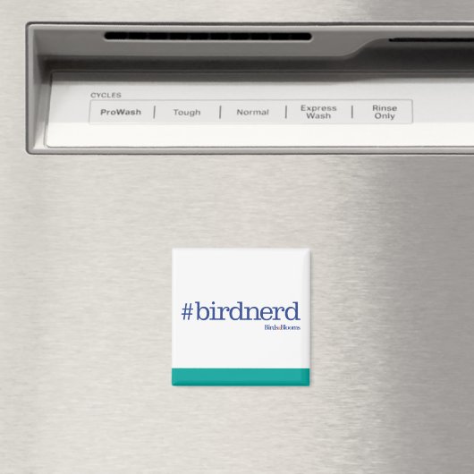 #birdnerd magnet (In Situ (Geschirrspüler))