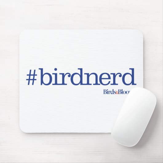 #birdnerd mousepad (Mit Mouse)