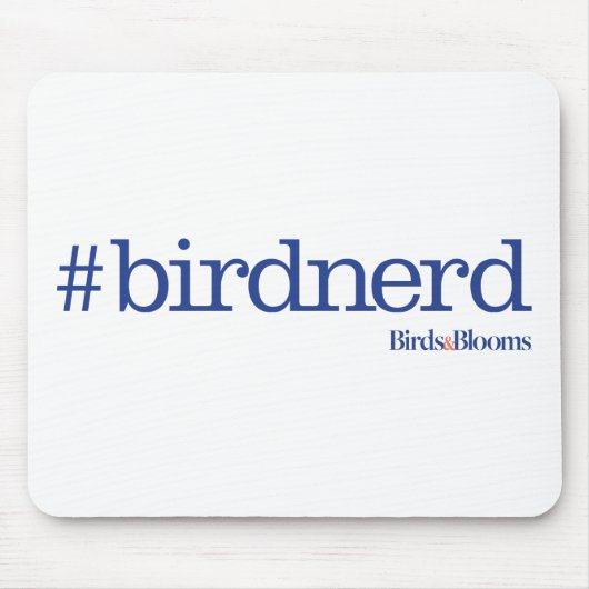 #birdnerd mousepad (Vorne)