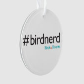 #BirdNerd Ornament (Vorderseite)