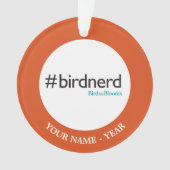 #BirdNerd Ornament (Vorderseite)