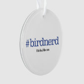 #birdnerd ornament (Vorderseite)